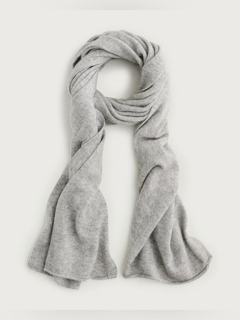 J.Crew Cashmere wrap in heather grey